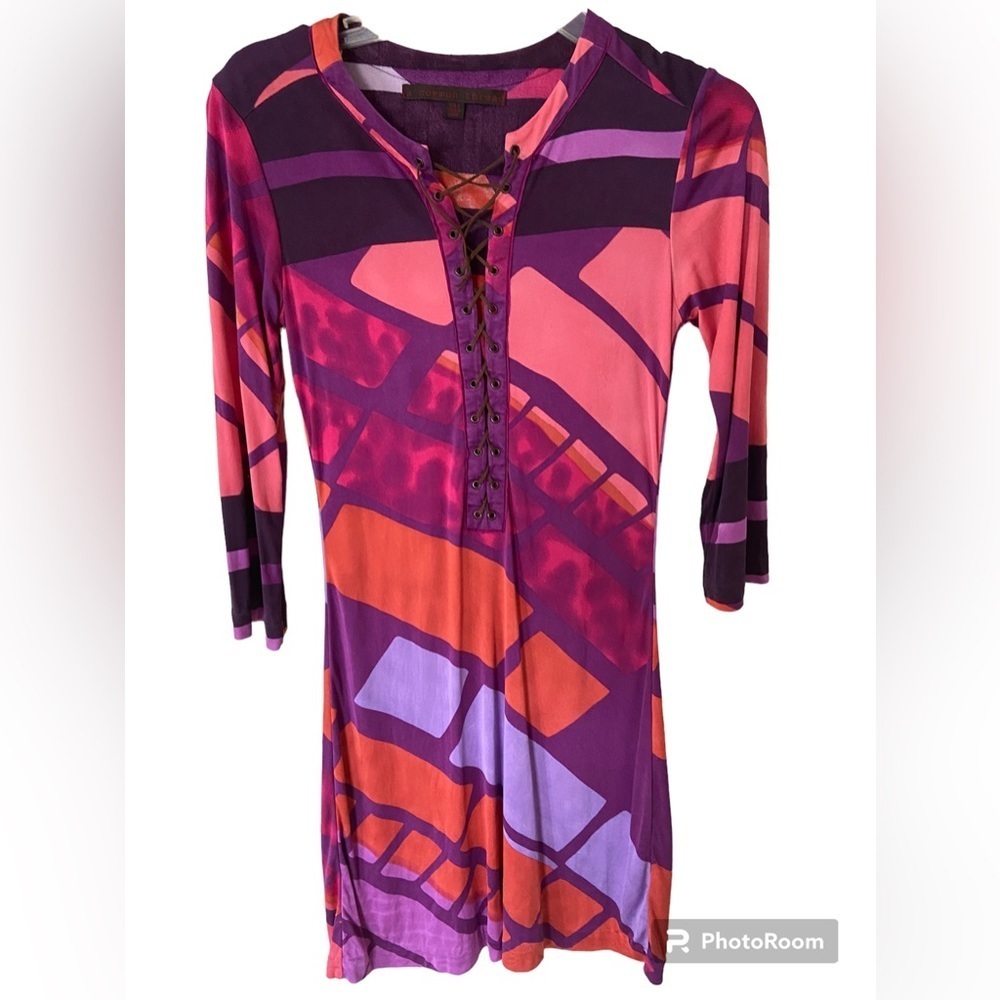 A Common Thread 100% Silk  strech dress, size S, from Antropology